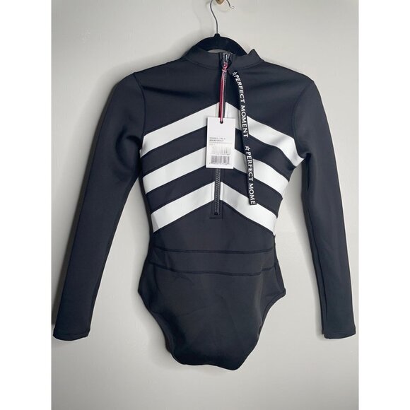 Perfect Moment Imok Neo Surf Wetsuit Size Small S NWT Black & Snow White - Picture 5 of 9